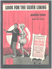 Look For The Silver Lining 1949 JUNE HAVER/Ray Bolger Movie Vintage Sheet Music