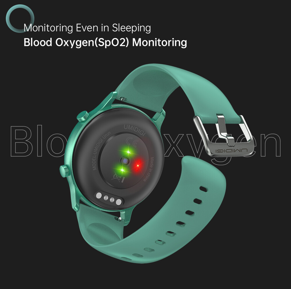 Smartwatch UMIDIGI Urun Orologio Fitness Tracker con Monitor Sport 5ATM GPS SpO2