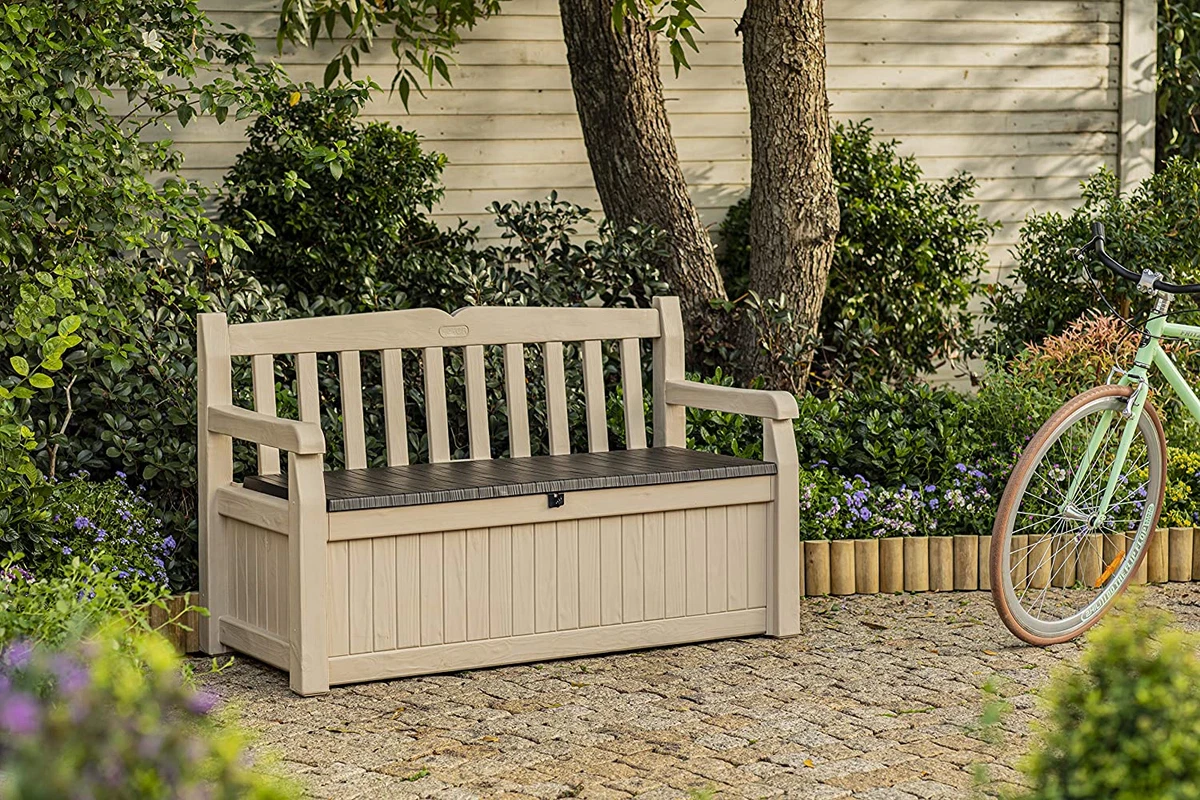 Storage bench keter outlet