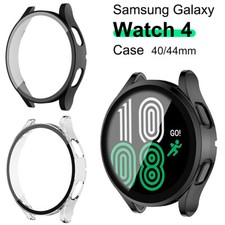 For Samsung Galaxy Watch 4 40mm 44mm Full Screen Protector Case Cover  9H Glass