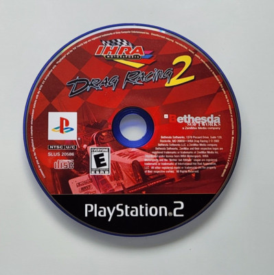 NHRA Motorsports Drag Racing 2 (Sony Playstation 2 PS2) DISC ONLY