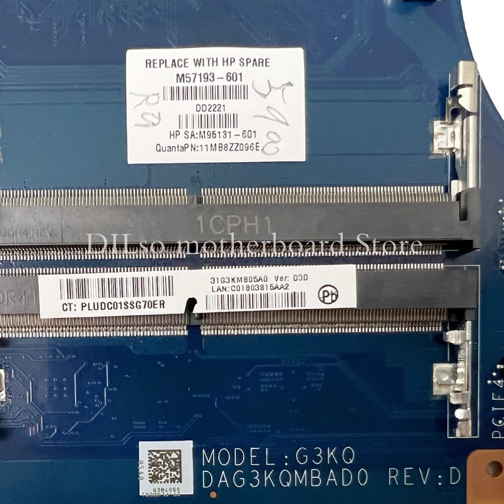 CARTE MÈRE HP Omen 30L GT13 AMD chipset B550 socket AM4 DDR4 M47174-001