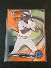 2022 Bowman Platinum Jordan McCants Orange SP Rookie Card #TOP-37 Marlins 9/25
