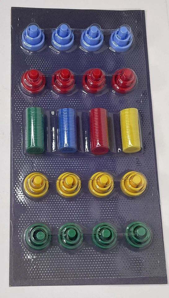 1961 TROKE Castle Checkers Board Game Complete Vintage Selchow & Richter - Image 2 of 4