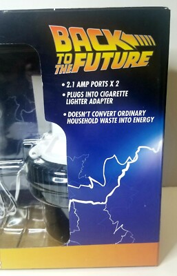 Back To The Future Mr. Fusion Car USB Charger ThinkGeek Collector's Item  New
