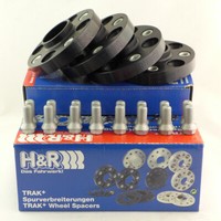 H&R Spurverbreiterung 60/60Mm Schwarz FüR Mini Typ Mini-N UKL-C UKL-K UKL-L
