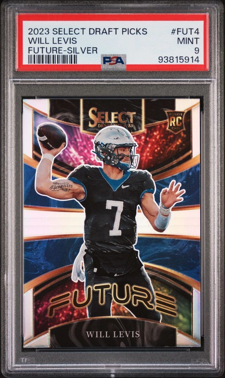 Will Levis Panini Select Draft Picks Future #FUT4 Silver