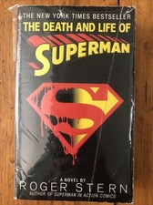 The Death and Life of Superman by Roger Stern 1994 Paperback - Sealed (Good-)