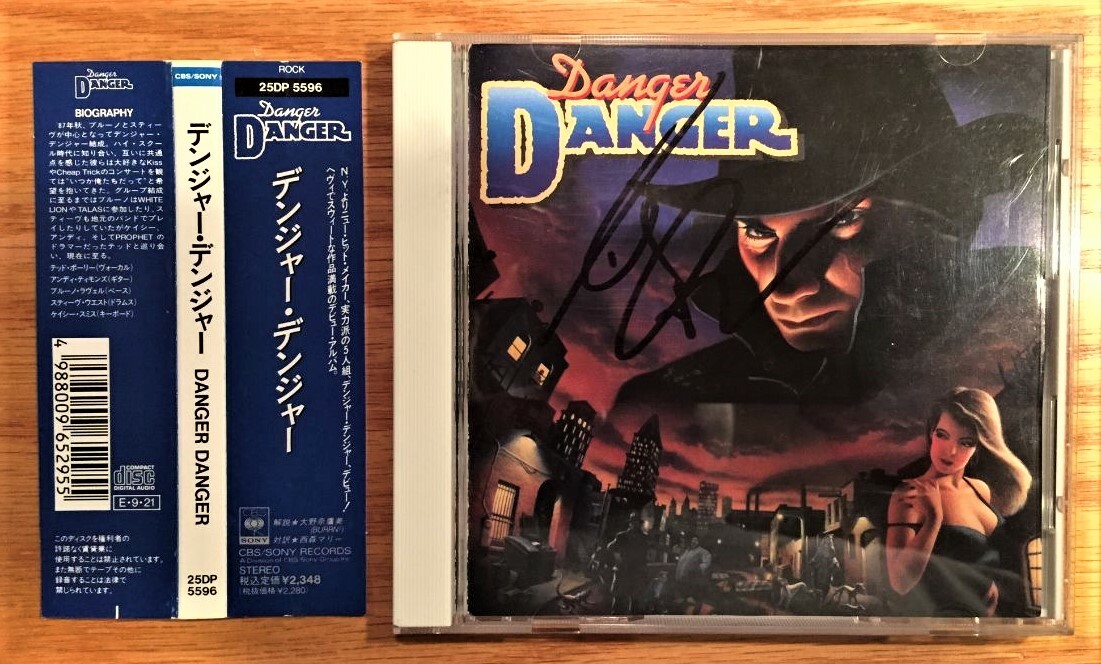 その他 Roddny Dangrr Fild [CD] DANGER DANGER self-titled cd 1989 CBS SONY JAPAN 1ST PRESS