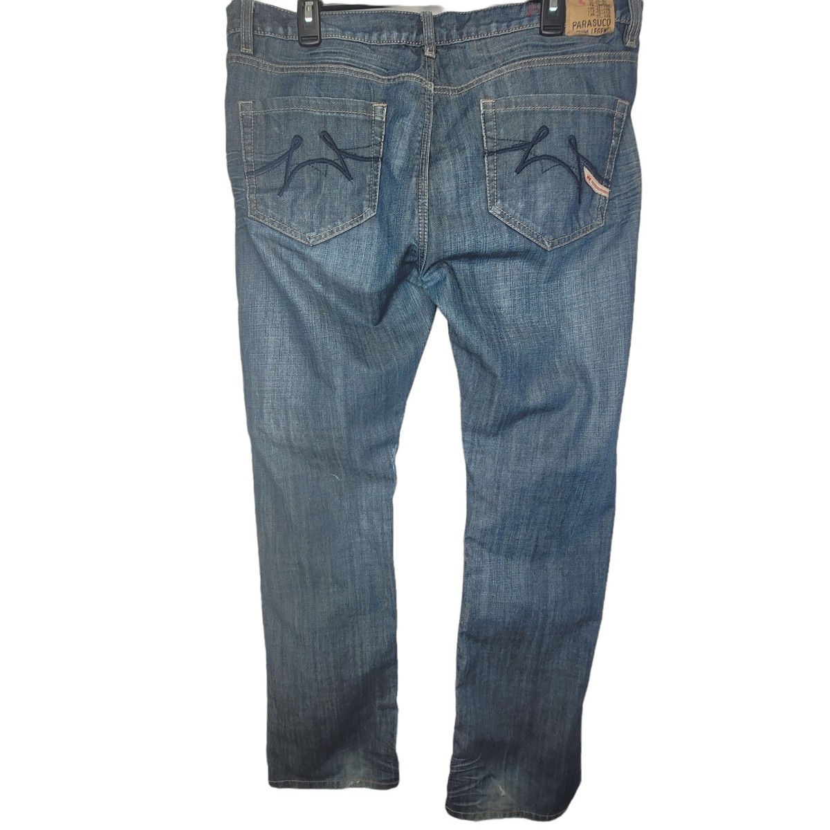 Parasuco Jeans Men's Size 36x32 Medium Wash Denim Straight Leg
