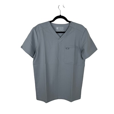Figs NWOT Leon Scrub Top Cement Grey Limited Edition Men s Sz XS