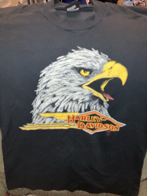 Harley-Davidson Rare Vintage Screaming eagle- American And Proud T-shirt.  