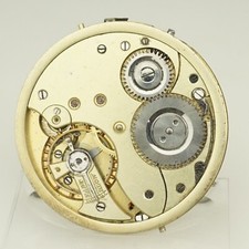 Rare Pocket Watch Movement Men's no fusee duplex chronometer no repeater RAR