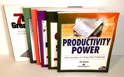 Lot 6 BOOKS Skill Path Self-Study / Leadership Success Supervisor Skills