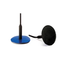 (5) 4" Round Agricultural Patch Plug Combination Repair 5/8" Stem Diameter