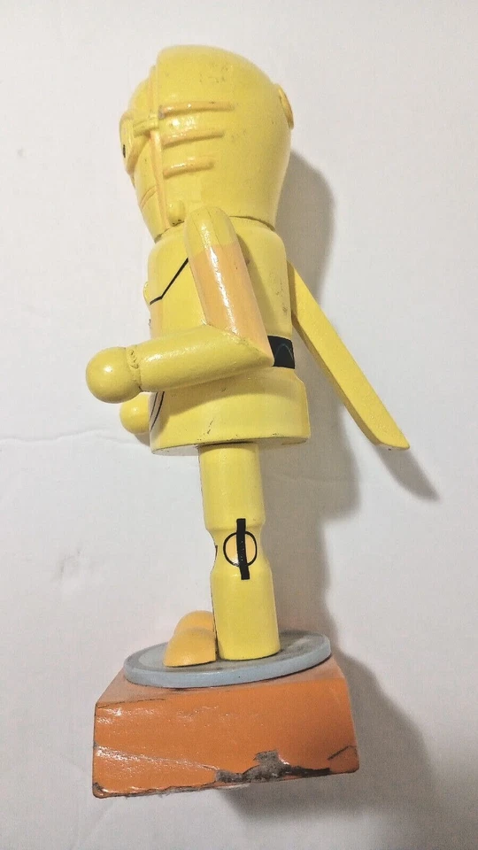 Figura Estatua Montada 7.5 Cascanueces C-3PO Madera Star Wars De Colección Rara. Foto 4 de 4