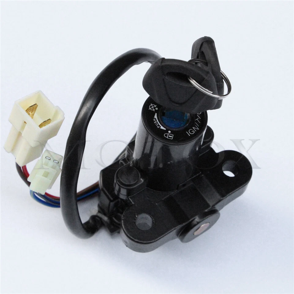 Teclas de bloqueo del interruptor de encendido aptas para Yamaha YZF R1 R6 FZ6 FZ1 FZ6S Foto 2 de 4