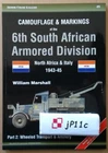 Camouflage & Markings of the 6th South African Armoured Division