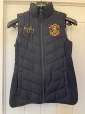 Joules Mary King Ladies Size 6 Navy Blue Quilted Gilet Bodywarmer