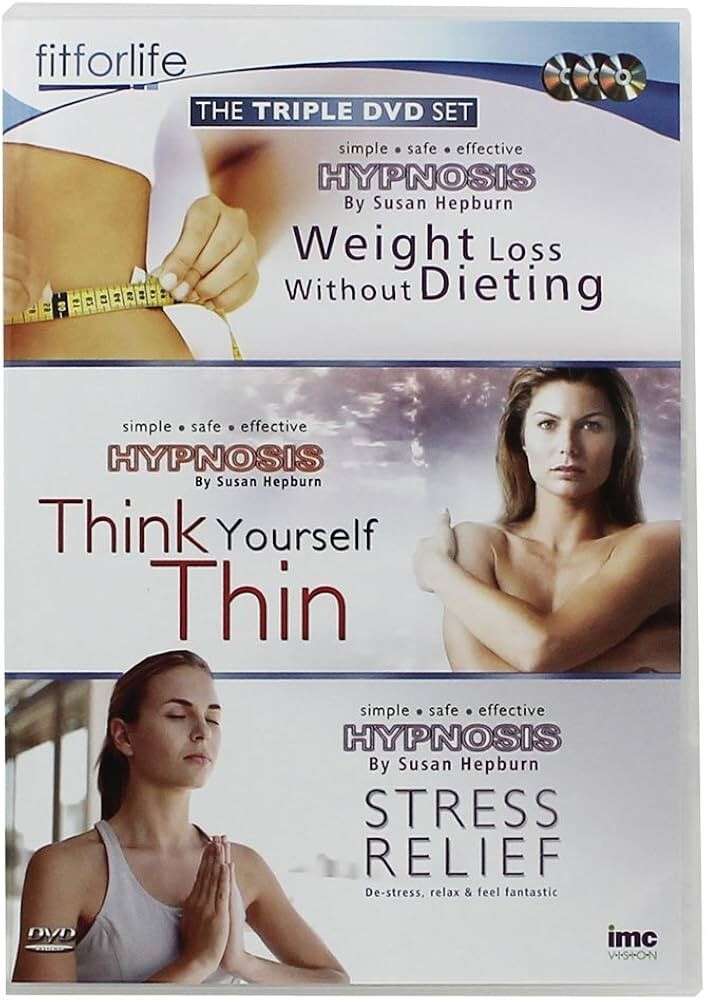 Weight Loss Without Dieting / Think Yourself Thin / Stress Relief (DVD) NEW