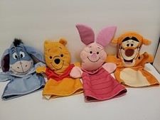 Melissa  Doug Disney Baby WINNIE THE POOH Hand Puppet Pooh Piglet Eeyore Tigger