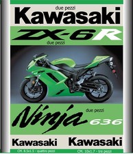 KIT adesivi ZX6R MOTO KAWASAKI 636 - Ninja