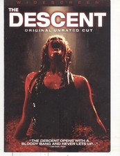 No Disc No Case ORIGINAL COVER ART The Descent 2006 DVD Cover Shauna MacDonald