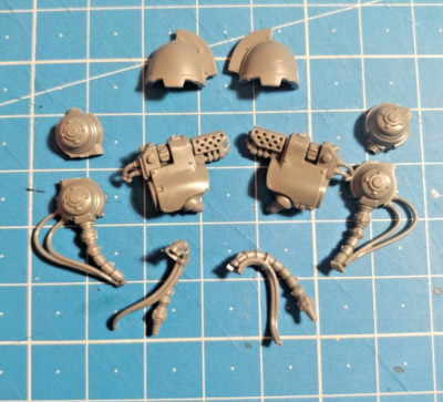 Aggressors Bits Flamestorm Gauntlets A Gravis 40k Primaris Space Marines Bitz