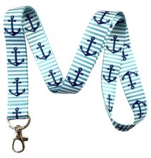 Nautical Lanyards Id Badge Holders Keychains By Execucat