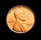 1933-D Lincoln Wheat Cent  MS+++++Red