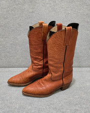 Frye 4681 Vintage Leather Boots Mens 12 D Grainy Leather Made in USA Cowboy