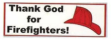 Pack of 6 Thank God For Firefighters! Bike Motorcycle Hat Cap Lapel Pin HP4961