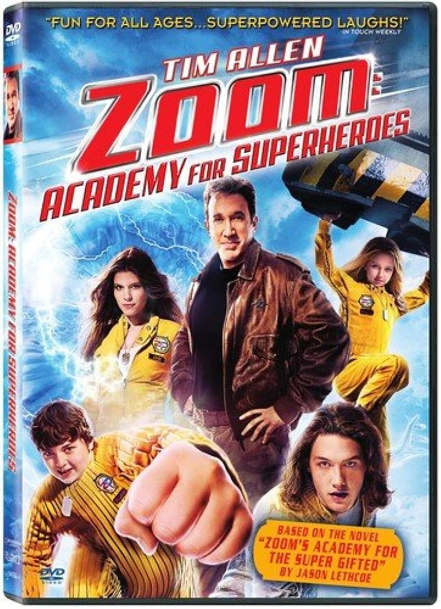 Zoom - Academy for Superheroes (DVD)- You Can CHOOSE WITH OR