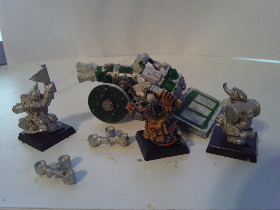 2000 Dwarf Flame Cannon Crew Loader Siege Engine Citadel Fire Warhammer Metal - Image 2 of 4