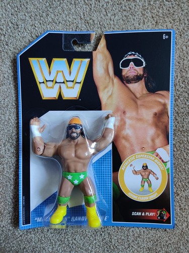 MOC WWE Mattel Retro Figure - Macho Man Randy Sava...