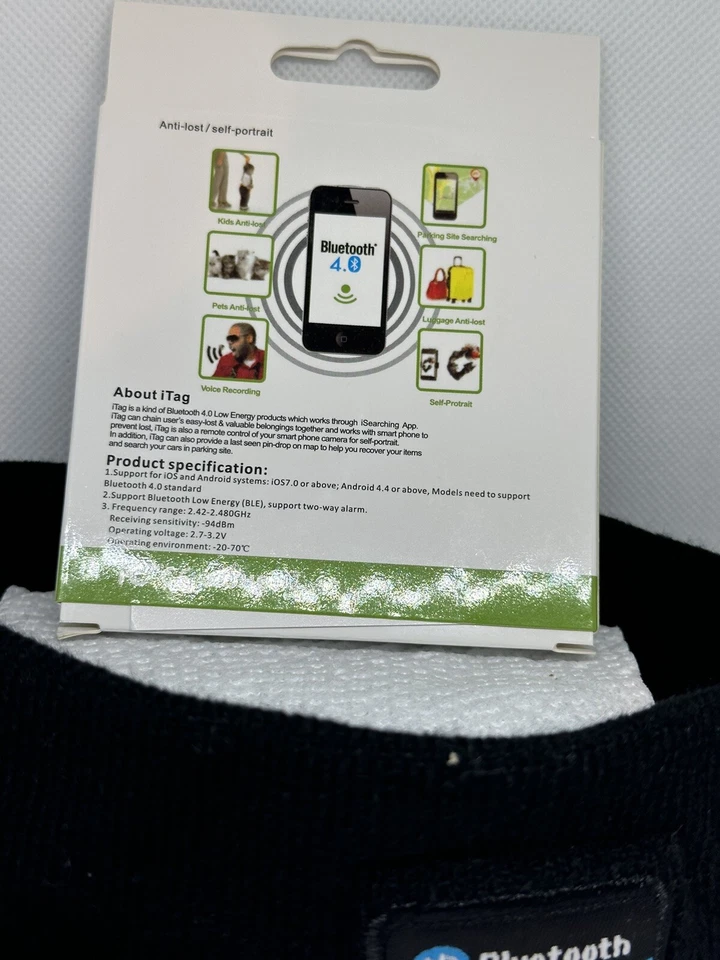 Dispositivo antirrobo localizador GPS inalámbrico azul Foto 4 de 4