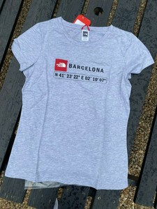 north face barcelona t shirt