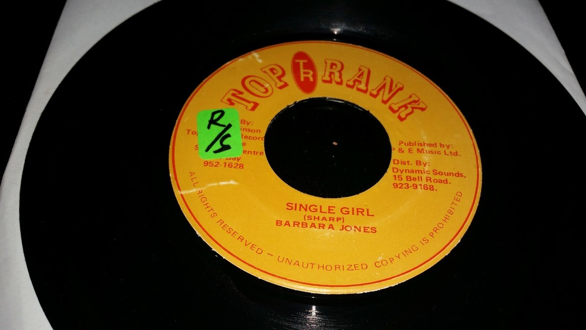 Barbara Jones ‎ Single Girl 7