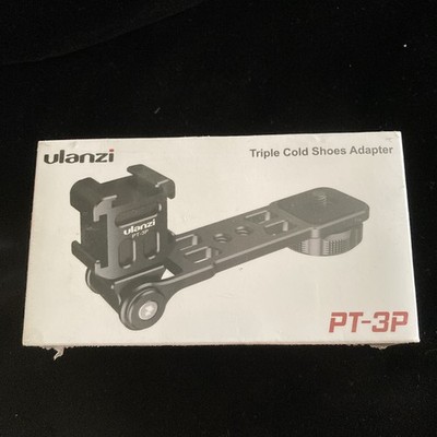 Ulanzi PT-3 Triple Cold Shoe Adapter Vlog Accessories