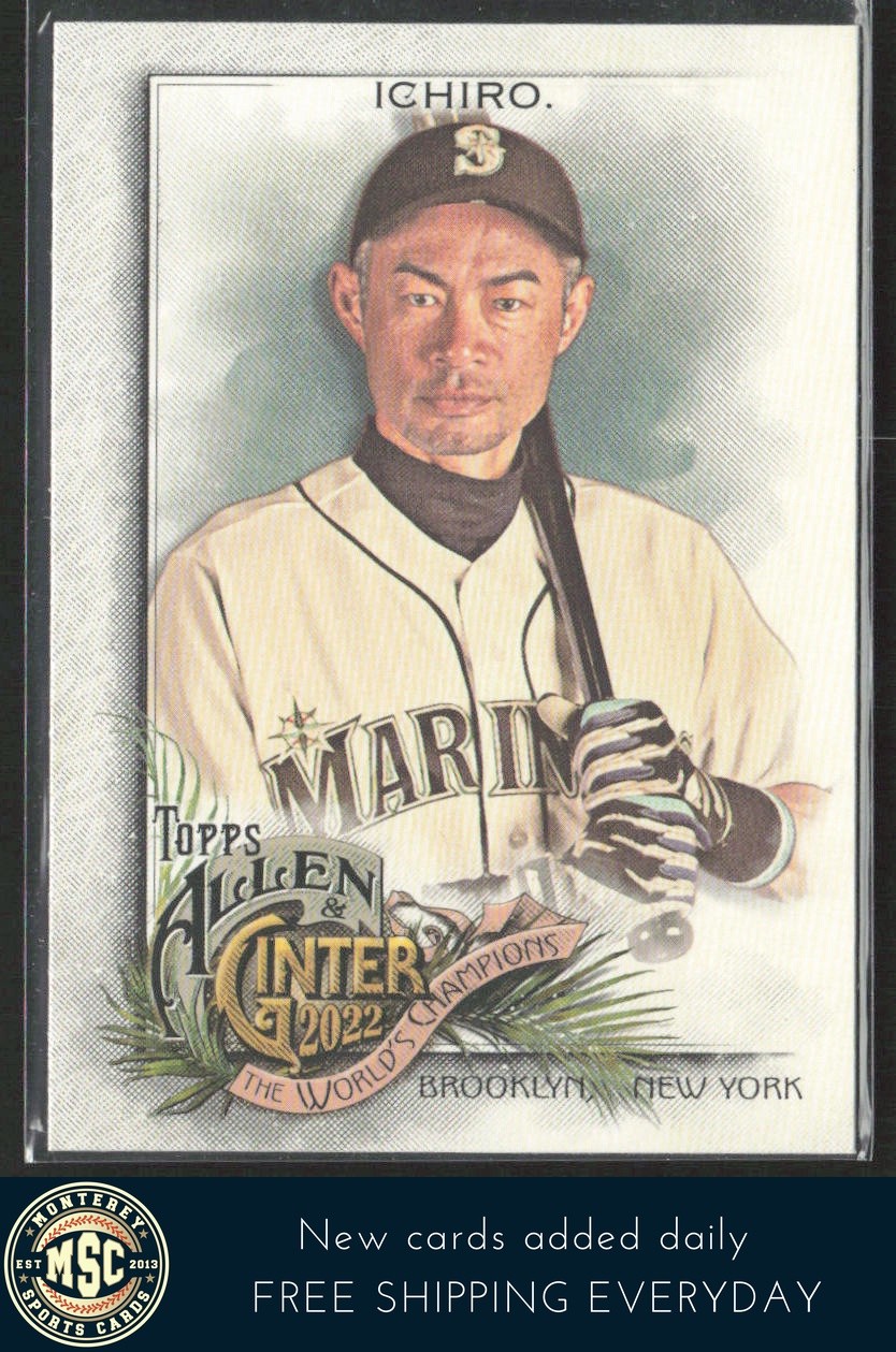 Ichiro 2022 Topps Allen & Ginter #66 Seattle Mariners