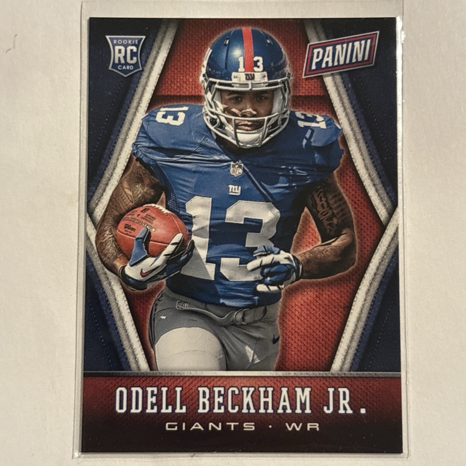 Odell Beckham Jr. Panini Select Awards Offensive Selections Rookie of the Year #2 Base