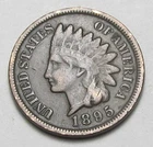 1895 INDIAN HEAD CENT,MOST OF LIBERTY, VERY NICE COIN!!!!(A9)