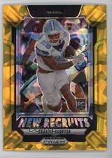 2025 Panini Prizm Draft Picks New Recruits Gold Ice Omarion Hampton #18 1gx0