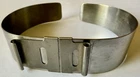 Rare 1940's Halliburton 16mm Stainless Steel WW2 Military Cuff Watch Band