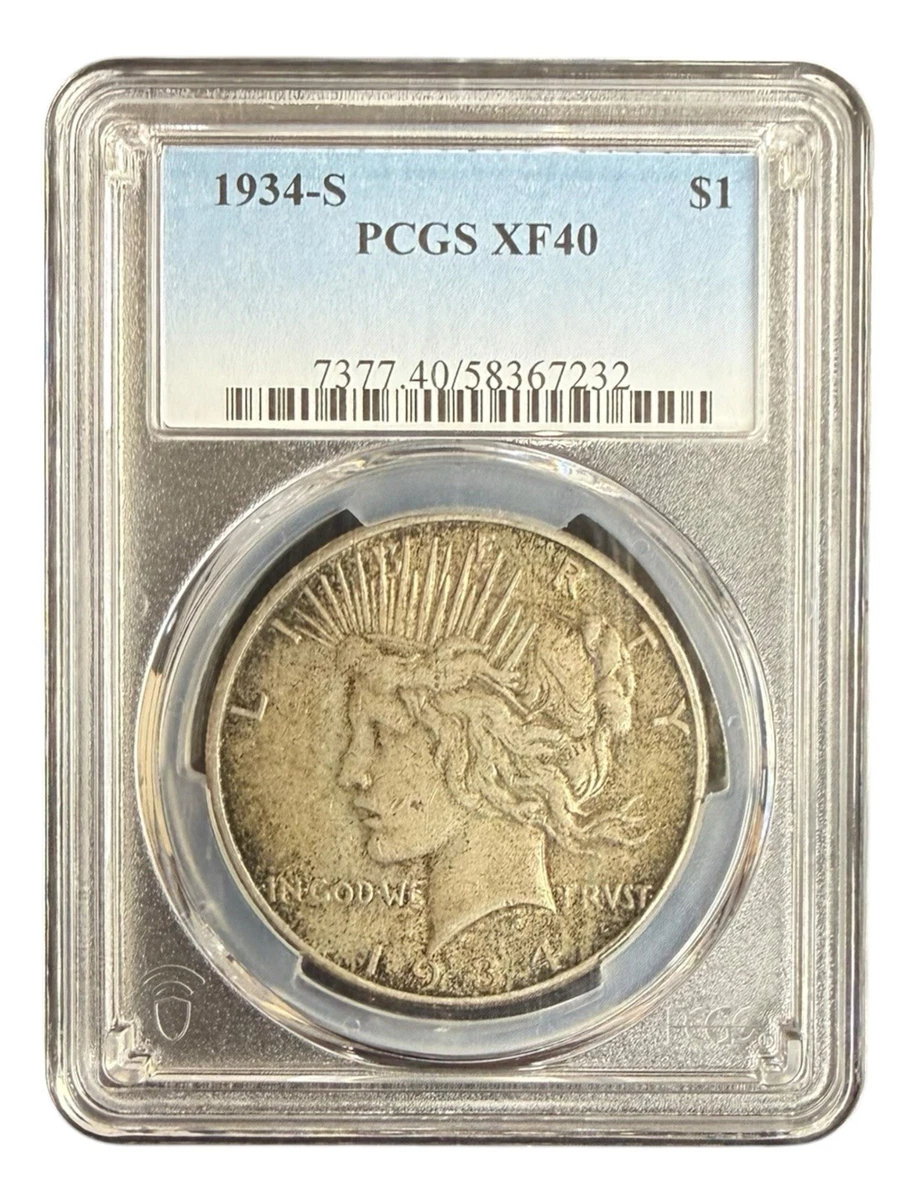1934 Peace Dollars for sale | eBay