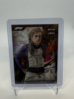 2024 Topps Finest Formula 1 F1 Franco Colapinto RC Rookie Common #20 Refractor