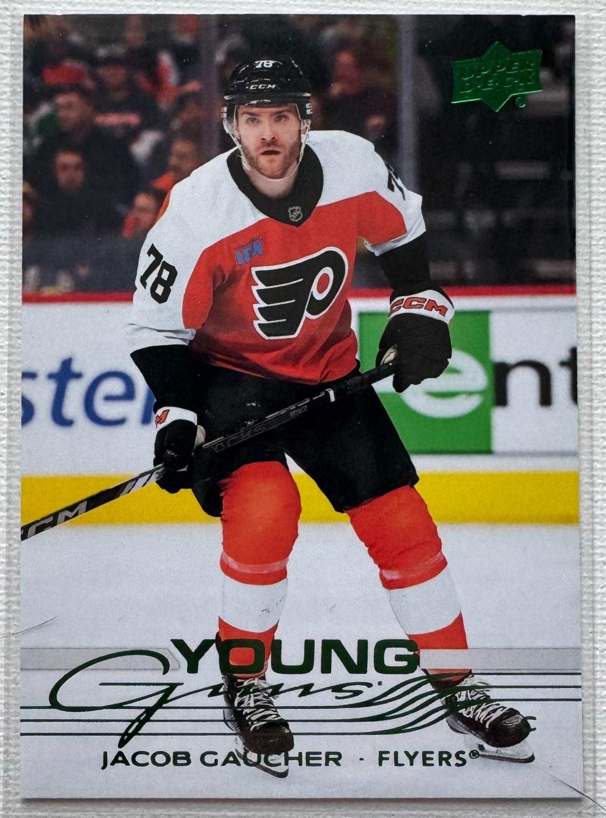 2025-26 Upper Deck Jacob Gaucher Young Guns Holiday Edition #225 UD Series 1  RC