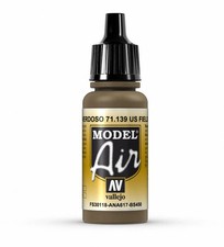 Vallejo Model Air 17 ml - US Field Drab (…