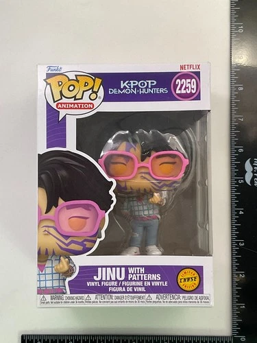 Funko Pop! Animation: Jinu With Patterns #2259 K-Pop Demon Hunters Chase J2