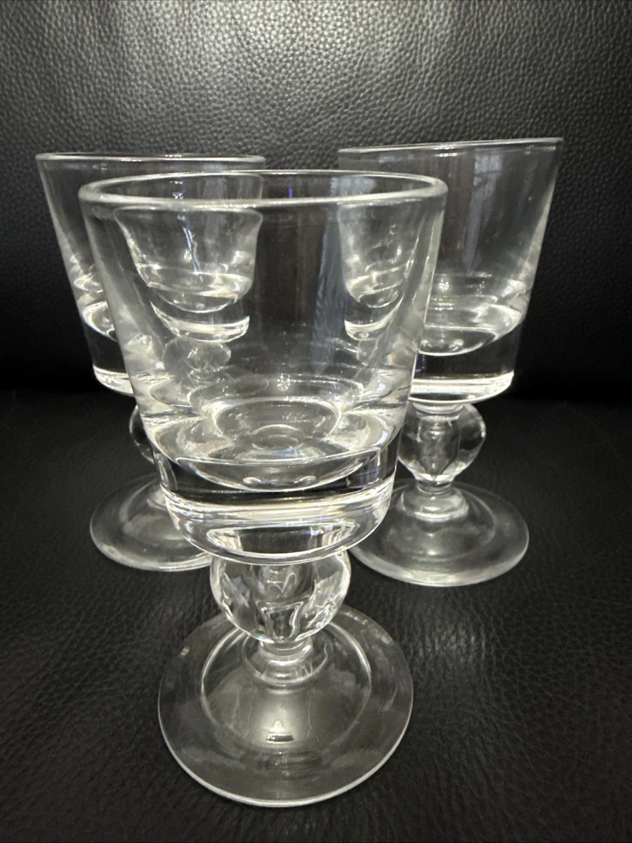 Lot De 6 Verres à Vin STEUBEN Crystal - Modèle 7877 En Cristal Taillé - État Occasion Excellent